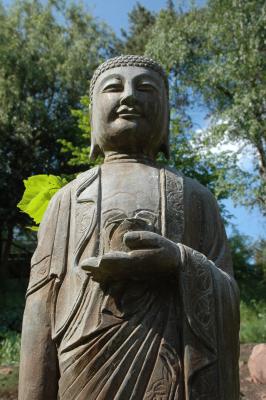 Statue Medizin-Buddha