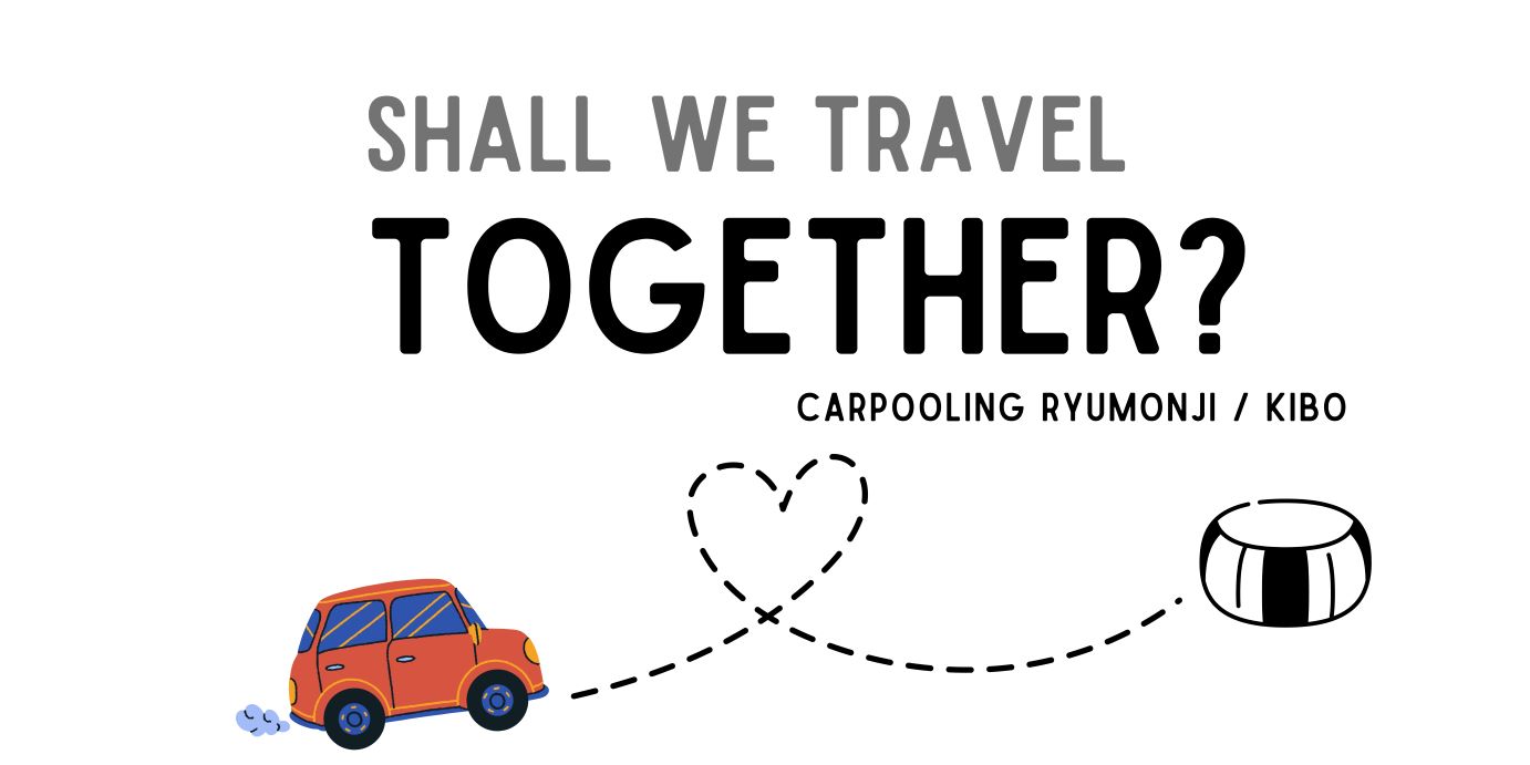 Carpooling Ryumonji Kibo