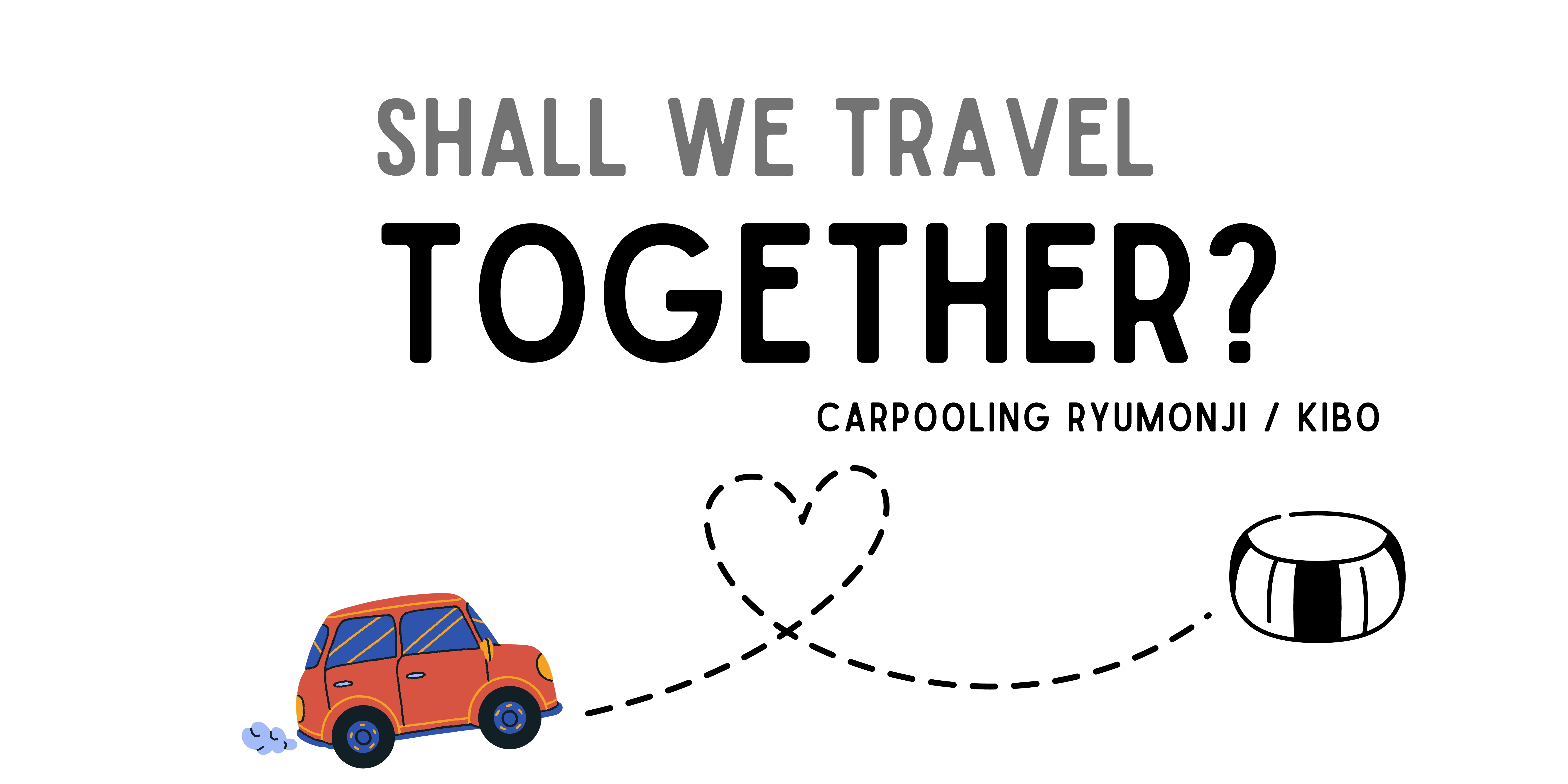 Ryumonji - carpooling